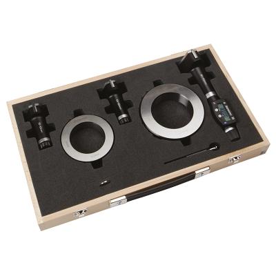 BOWERS SXTD6M-BT digital 3-punkt mikrometer sæt 50-100 mm med kontrolring og Bluetooth